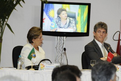 Governadora Rosalba e governador Ricardo Coutinho