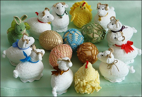 Crocheted Eggs 03