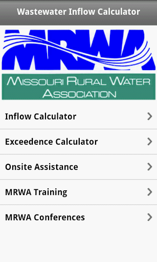 Wastewater Inflow Calculator