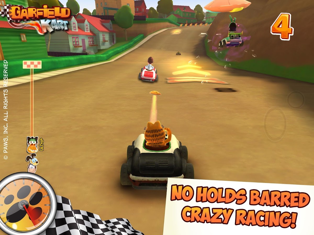 Garfield Kart - screenshot