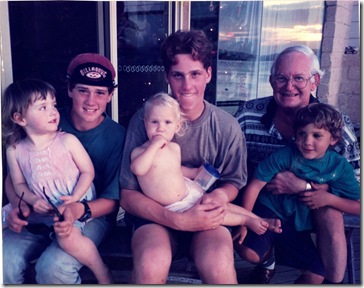 Grampi and Kids Feb 1997