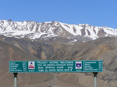 Near the state border of Himachal Pradesh & Jammu and Kashmir
