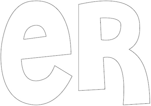 Moldes De Letras Para Imprimir Y Colorear