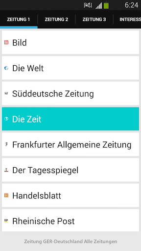 Zeitung GER-Alle Zeitungen