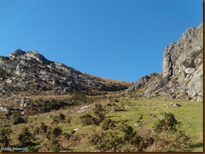 Paso hacia el cordal