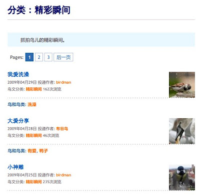 高效率的WordPress缩略图插件：Random Post with Picasa Image | niaolei.org.cn 鸟类网图片