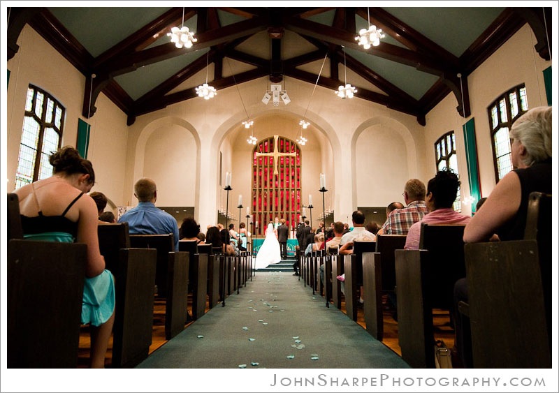 St John's Lutheran Church in Northfield, MN Wedding Ceremony Photographers