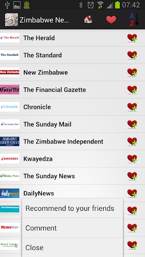 【免費新聞App】Zimbabwe Newspapers And News-APP點子