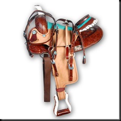 Barrel Saddle Bluestyle 