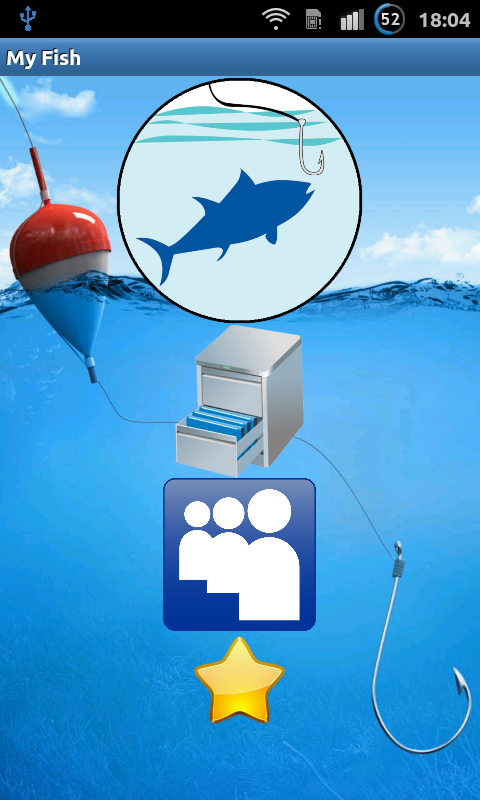 Android application My Fish screenshort