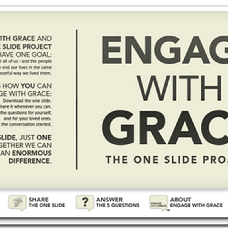 Engage with Grace – The One Slide Project