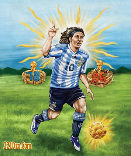 Tranh Biếm Họa Sống Cùng World Cup 2010