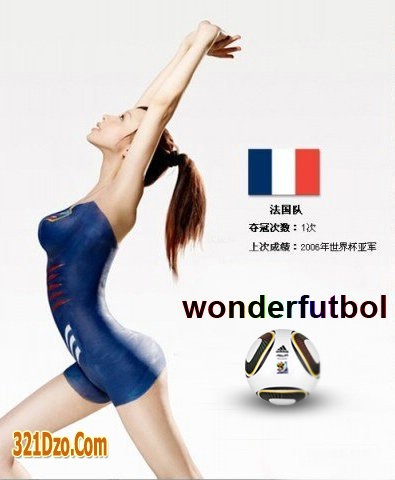 321Dzô.Com | BodyArt - 32 Đội Bóng WorldCup 2010