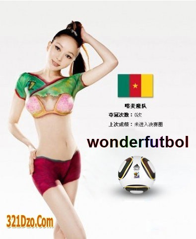 321Dzô.Com | BodyArt - 32 Đội Bóng WorldCup 2010