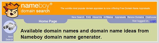 сервис генератор доменных имен