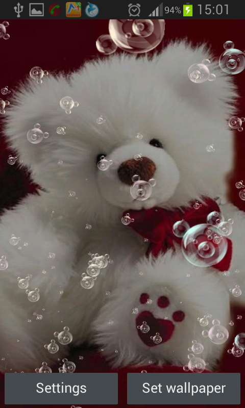 Teddy Bear Live Wallpaper - Android Apps on Google Play
