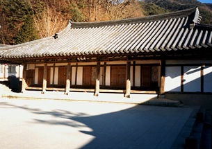 Daegu Jeongmukdang hall in Pagyesa Temple