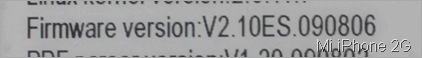 Vesión del Firmware Vesión del Firmware
