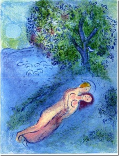 Marc Chagall, Le leçon de Philetas, 1967 © by SIAE 2009