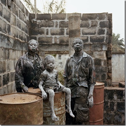 Chika Onyejekwe, Junior Ofokansi, Thomas Okafor. Enugu, Nigeria, 2009