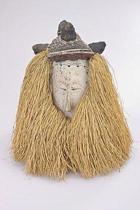 [This is an initiation mask by an unknown Yaka artist, done in the 20th century in the Democratic Republic of Congo.[5].jpg]