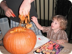 rals impressed with pumpkin guts