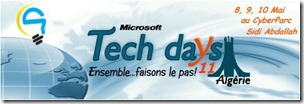 Logo des TechDays Algérie