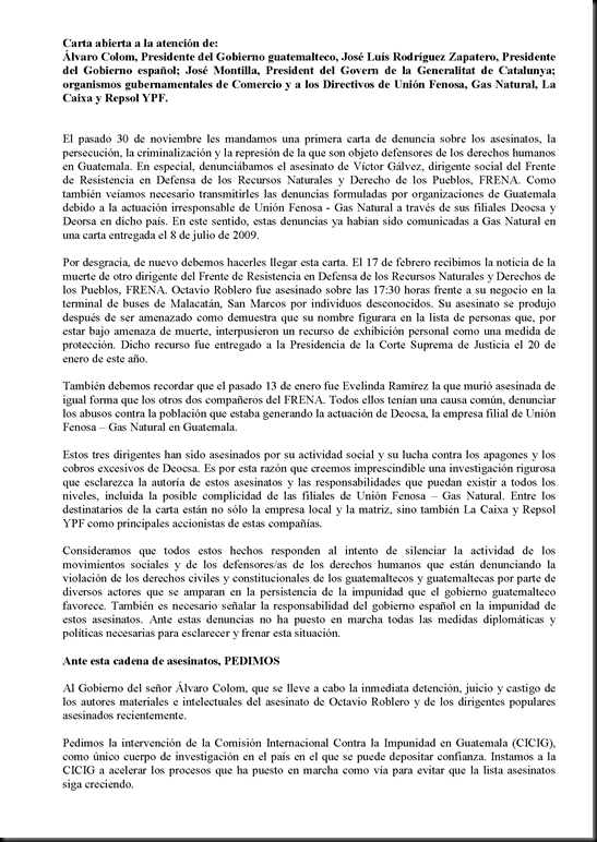 Carta abierta sobre Union FENOSA en Guatemala_Page_1