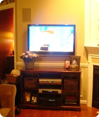 TV stand makeover