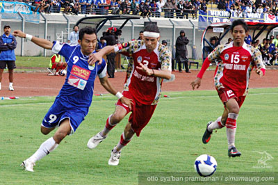 Airlangga Persib vs Bontang FC 2009/2010