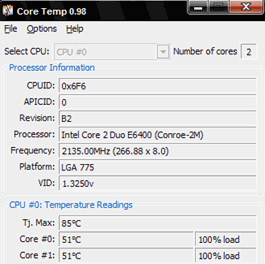 core temp