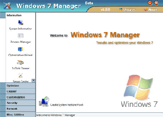 Windows 7 Manager