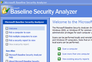 Microsoft Windows 7 Baseline Security Analyzer