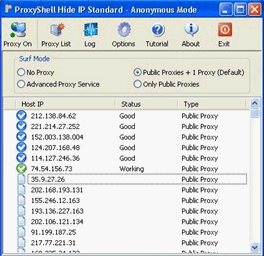 ProxyShell Hide IP for Anonymous Surfing