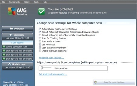 Download AVG Antivirus Pro 2011