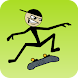 Stickman Skater (ad free) icon
