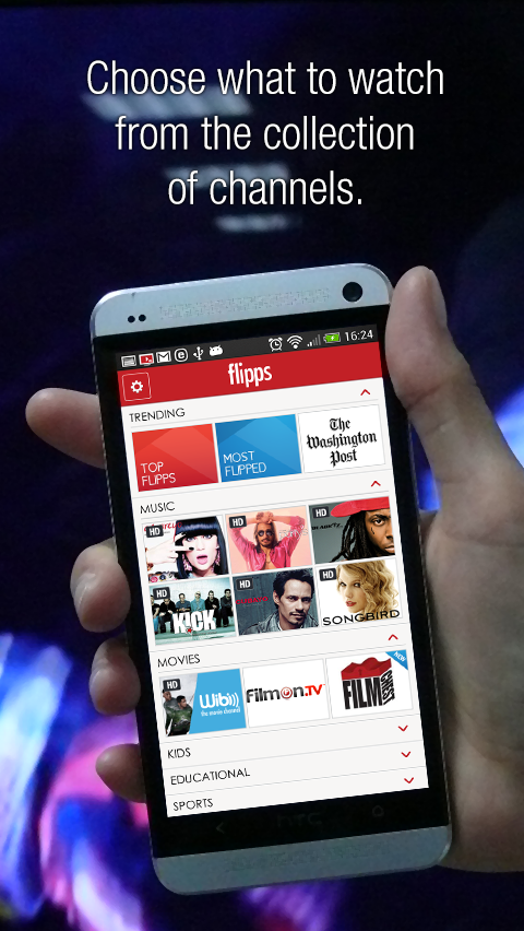 Flipps HD (Former iMediaShare) - screenshot