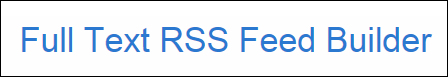FullTextRSSFeed.com logo