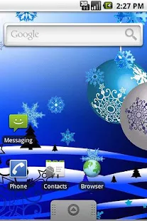 Winter Snow Live Wallpaper - screenshot thumbnail