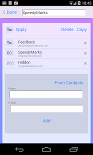  Group Mail Free – Vignette de la capture d'écran  