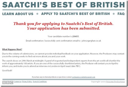 Saatchis Best of British Thanks