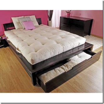 lit design avec tiroir