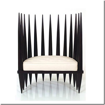 chaise style africain