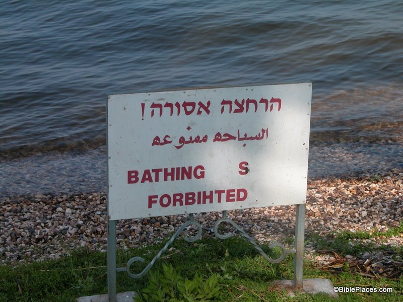 [Bathing is Forbihted sign at En Gev, tb040104260[3].jpg]