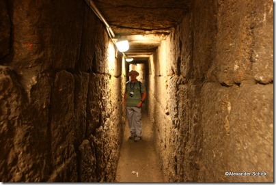 Excavated drainage channel in City of David, Schick, IMG_4425