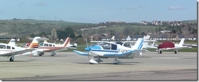 Planes at Shoreham Airport
