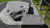 St Patrick's grave-stone