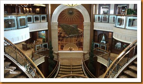 Pictures aboard the 'Queen Victoria'