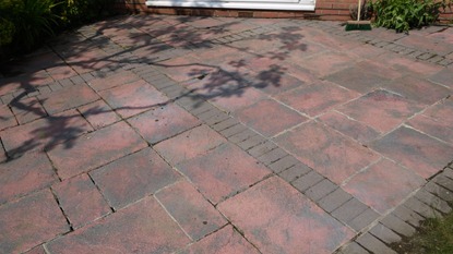Clean and shiny Patio