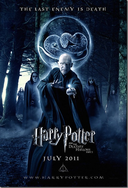 harry potter and deathly hollows - part 2 movie poster